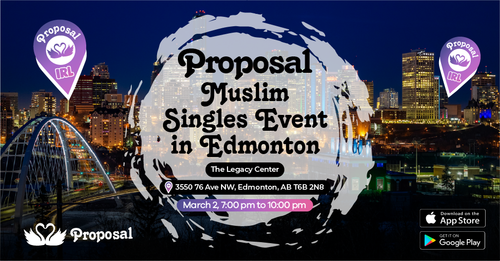 Proposal Muslim Singles Event Edmonton Canada