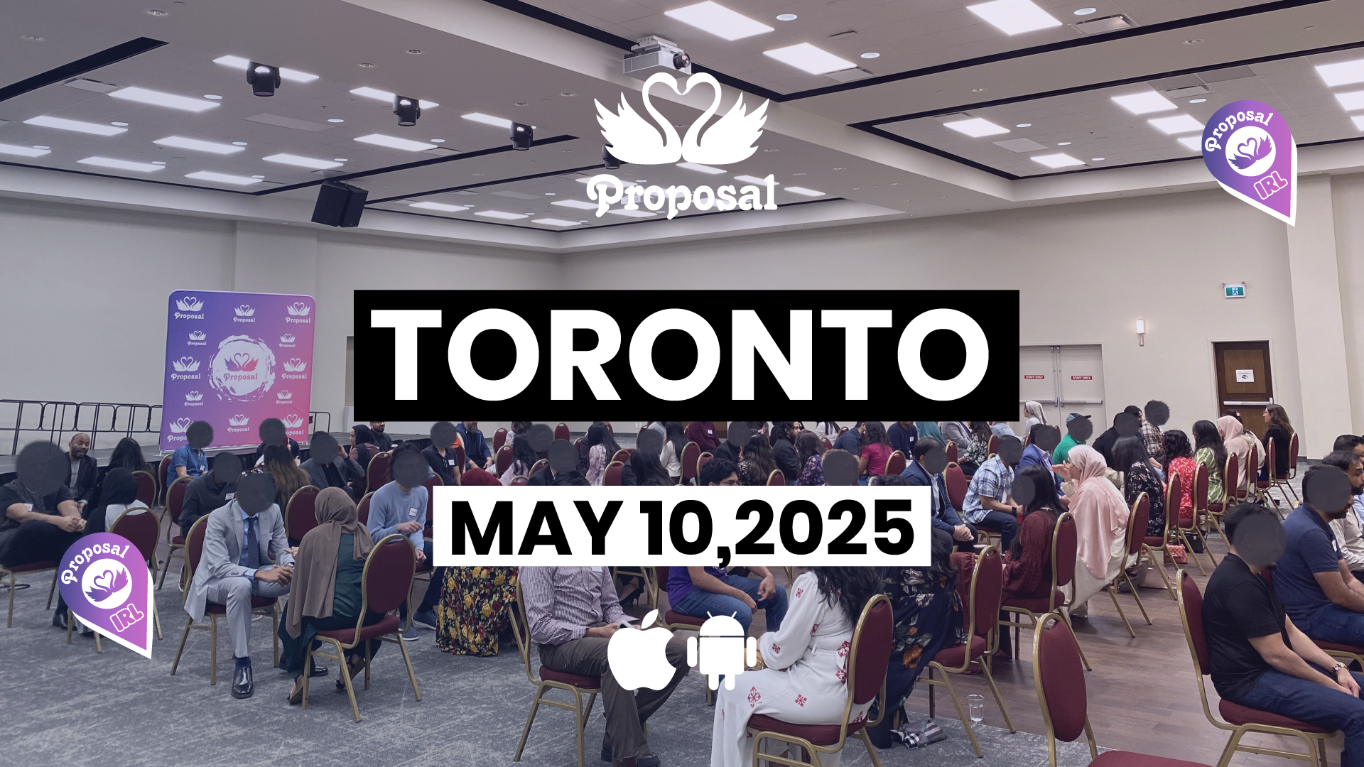 Toronto Never Disappoints — Over 150 Muslims Attend Our Halal Speed Dating Event in Oakville!