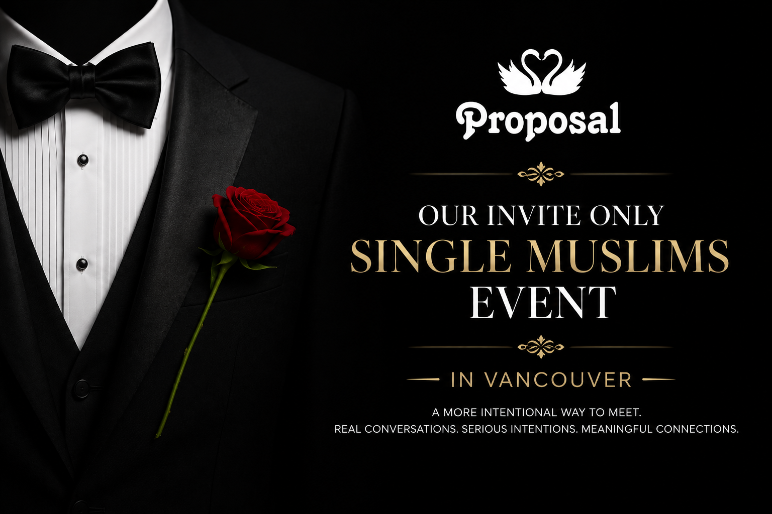 Proposal Invite Only Single Muslims Event