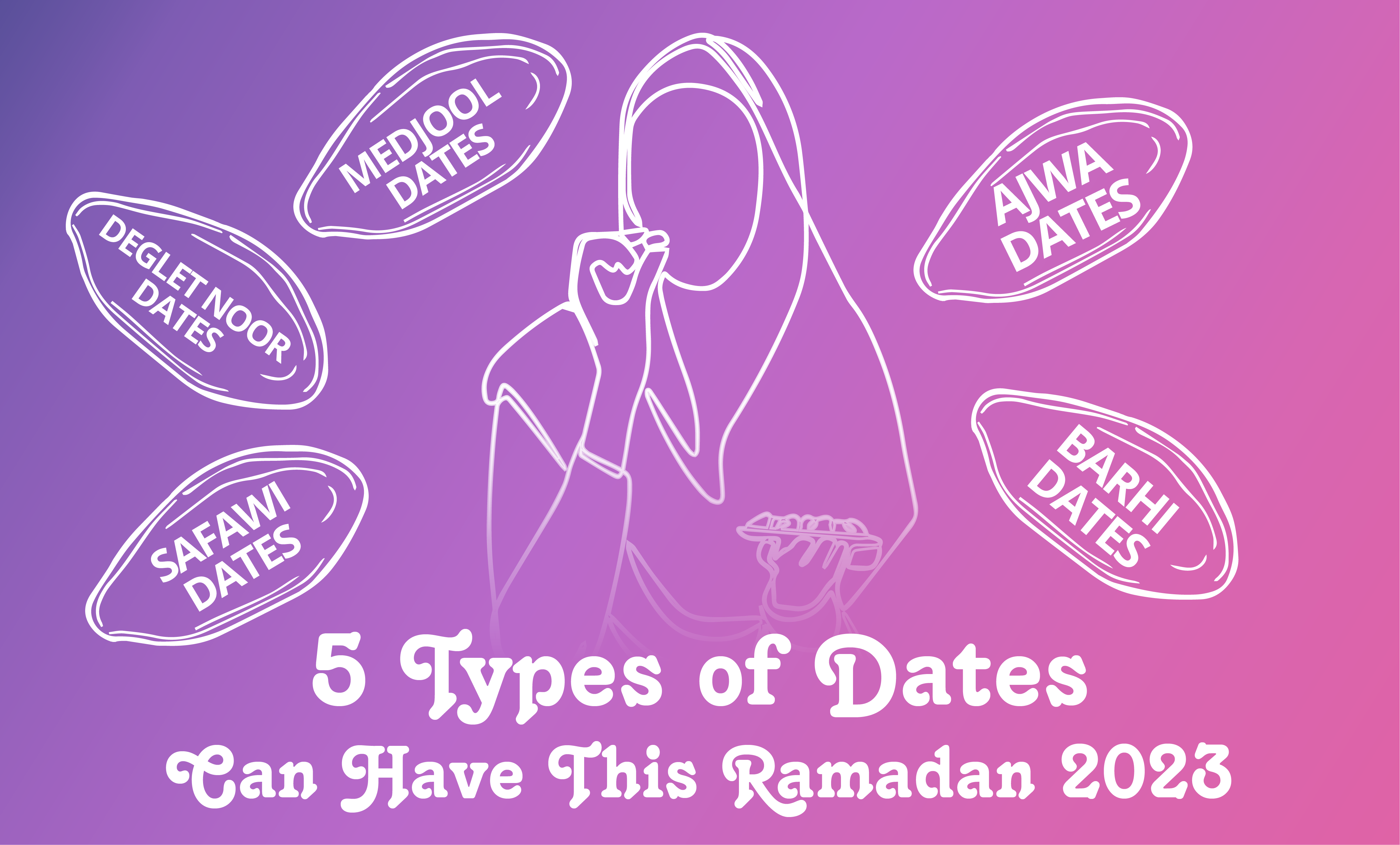 Five Types of Dates You Can Have This Ramadan 2023